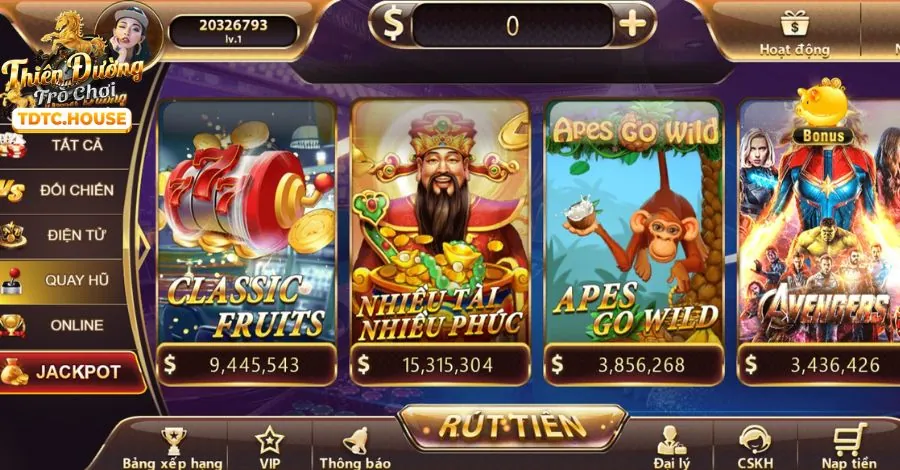 Game nổ hũ và slot với jackpot lớn tại One88