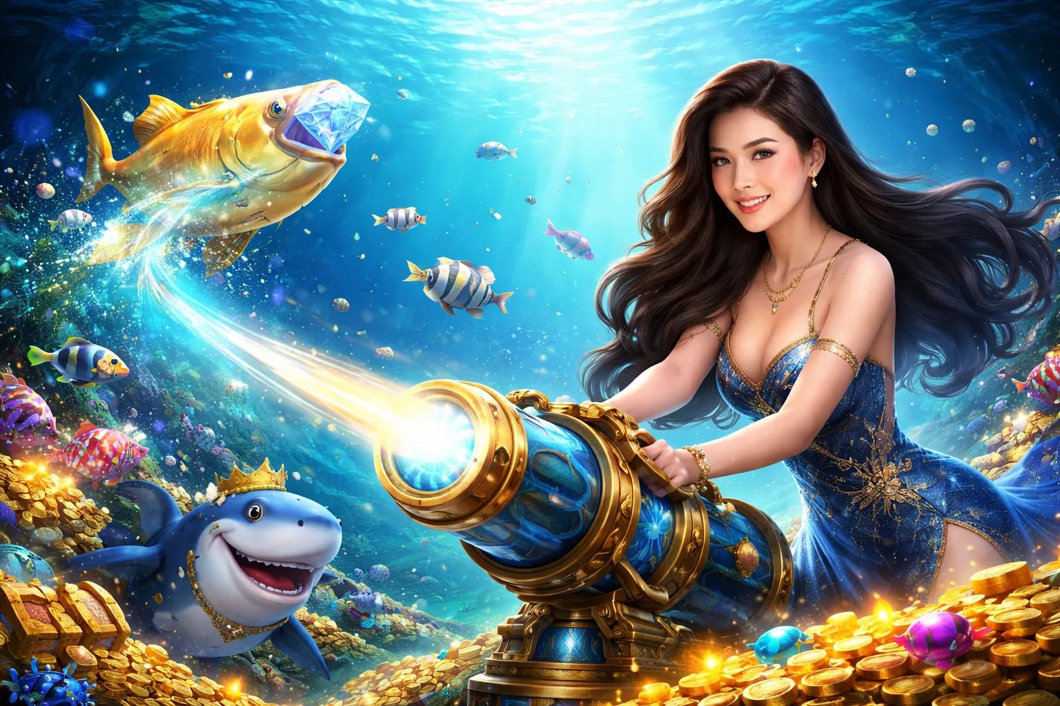 Thế giới bắn cá đầy màu sắc